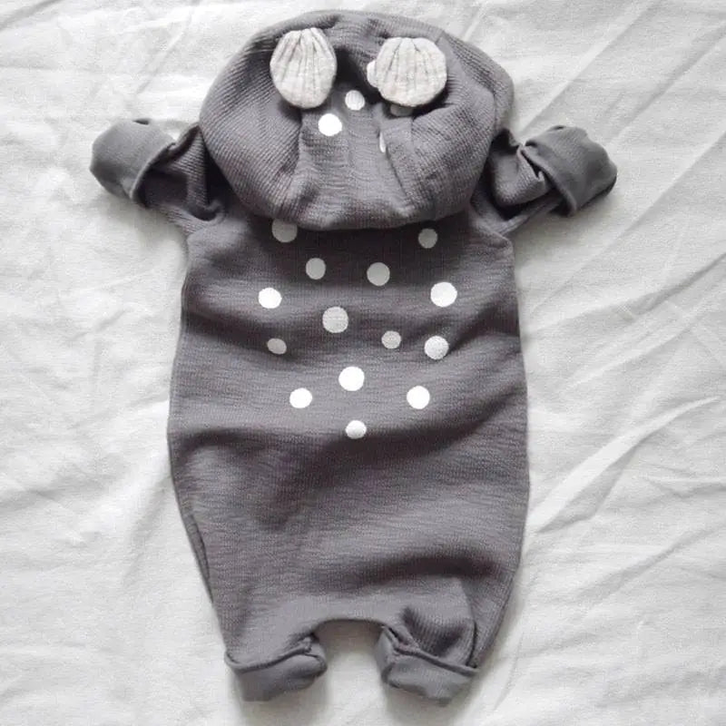 Baby Deer Hooded Onesie