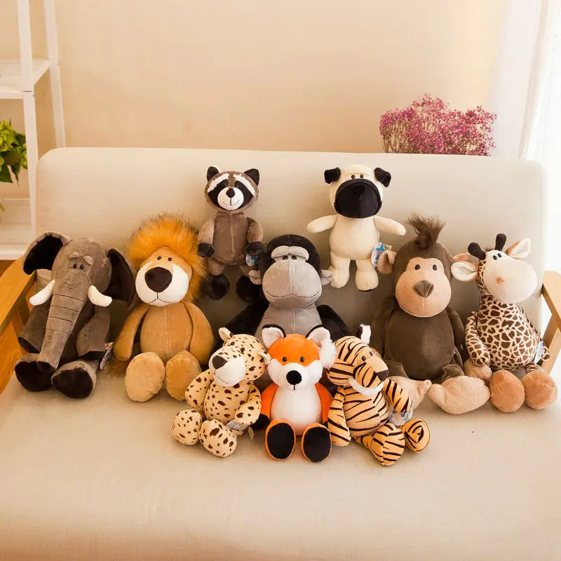 Stuffed Jungle Animals Toys