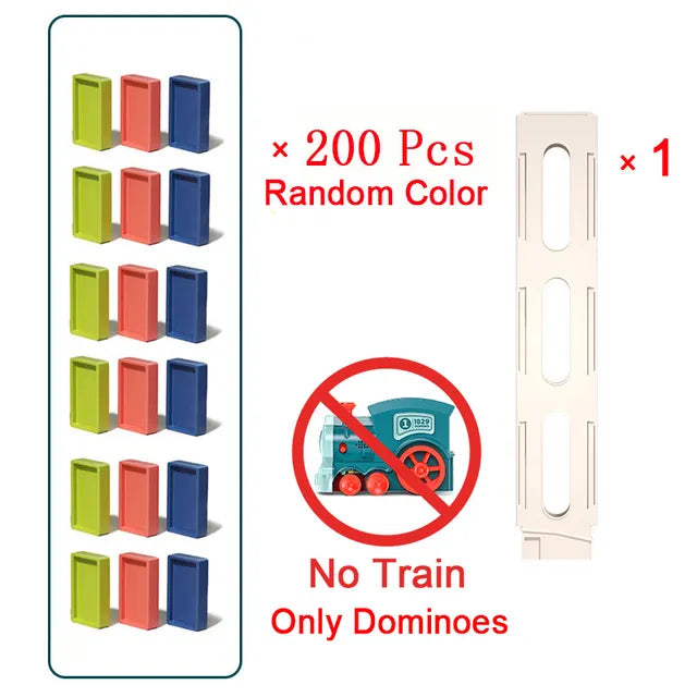 Kids Automatic Domino Train toy