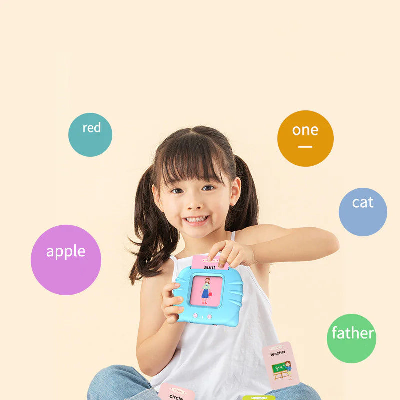 Language learning toy English, Spanish, French, German